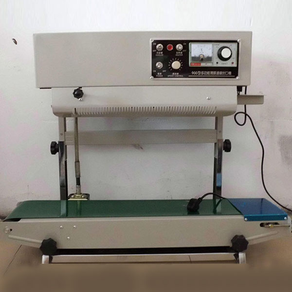 FR-900V Vertical Continuous Band Sealer with Solid-Ink Coding