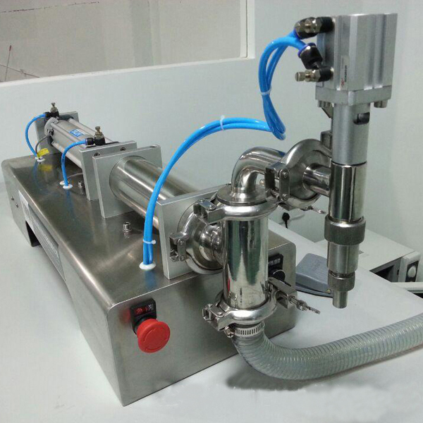 Semi-automatic One Head Piston Pneumatic Liquid Filling Machine