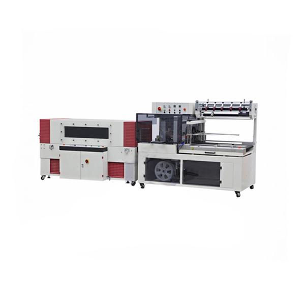 QL6025 Auto L Side Sealer and BSE6020T Shrink Tunnel Machine