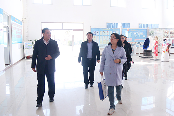 Warmly Welcome Personnel Department Leadership of High-Tech Zone To Visit Jining City Industrial And Information Commercial Vocational Training School For Assessment On-site