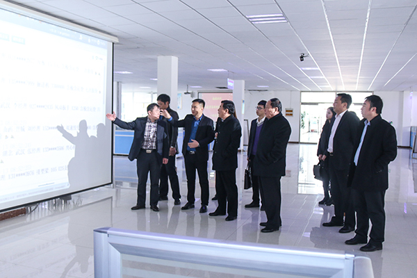 Warmly Welcome Yantai Nanshan Education Group Leaders Visit China Coal Group For Inspection