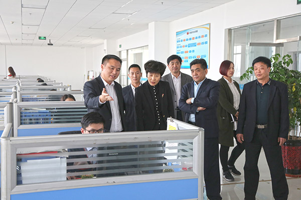 Warmly Welcomes Jining High-Tech Zone National Taxation Bureau Director Li Yan And His Entourages To China Coal Group For Visit And Investigation