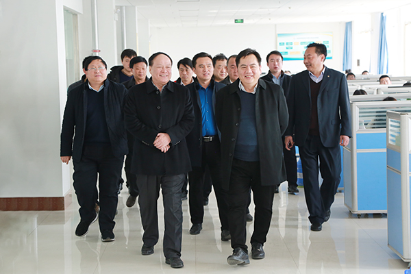 Warmly Welcome The Jining Energy Group Leaders To Visit The China Coal Group