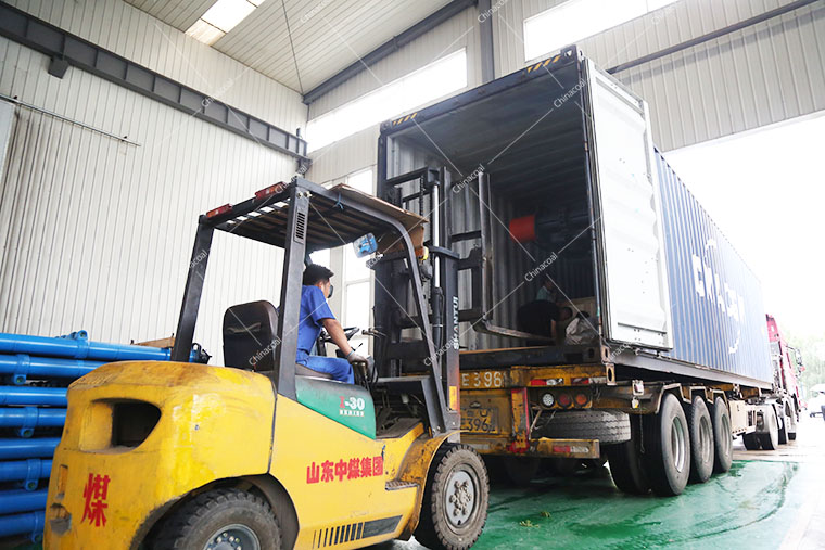 China Coal Group International Trading Company Exporte Mining Equipment To Colombia Via Qingdao Port