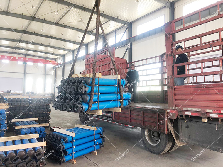 China Coal Group A Batch Hydraulic Prop, Fixed Mine Car Respectively To Shanxi And Xinjiang