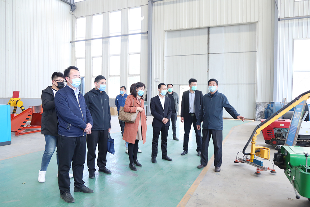 Warm Welcome Shandong Province Standardization Research Institute Leaders And His Party Visited China Coal Group