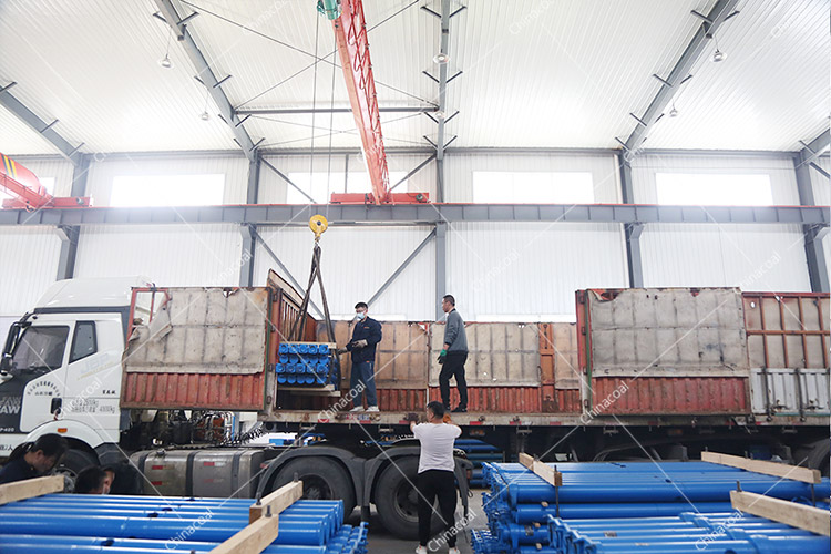 China Coal Group Sent A Batch Of Hydraulic Props And Metal Roof Beam To Shanxi